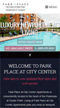Mobile Screenshot of parkplaceatcitycenter.com